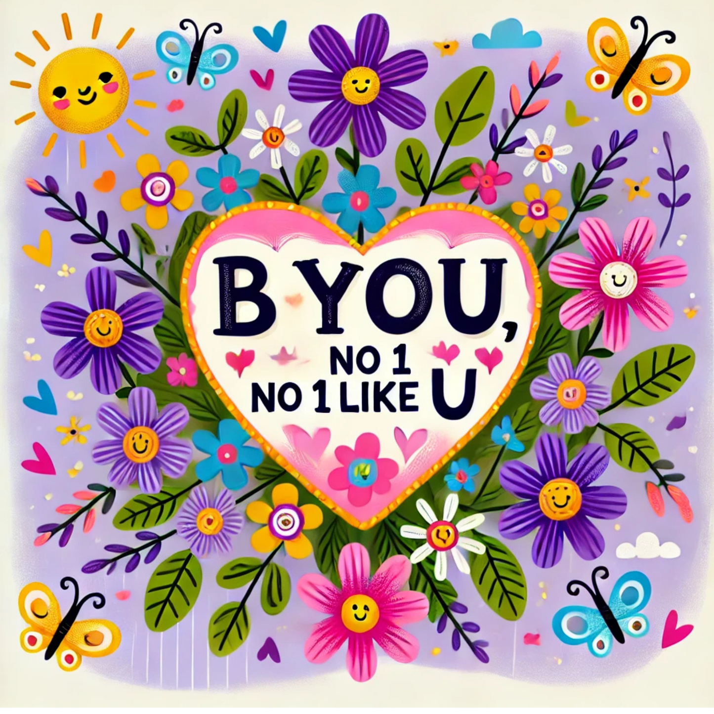 Be You: No 1 Like U Wall Art | Colette's Digital Hub