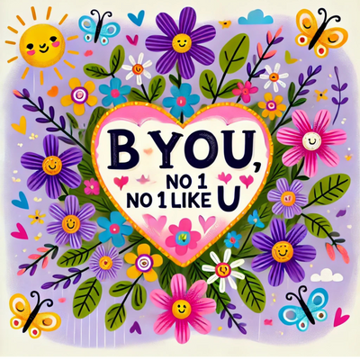 Be You: No 1 Like U Wall Art | Colette's Digital Hub