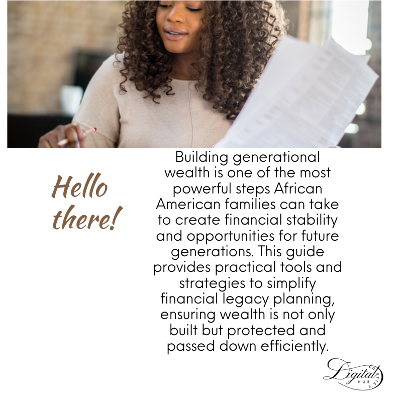 Generational Wealth Guide | Colette's Digital Hub