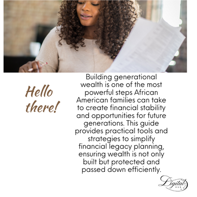 Generational Wealth Guide | Colette's Digital Hub