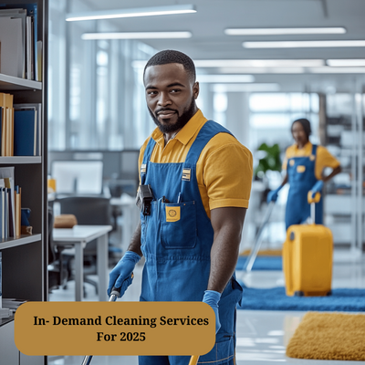 In-Demand Cleaning Services E- book for 2025 | Colette's Digital Hub