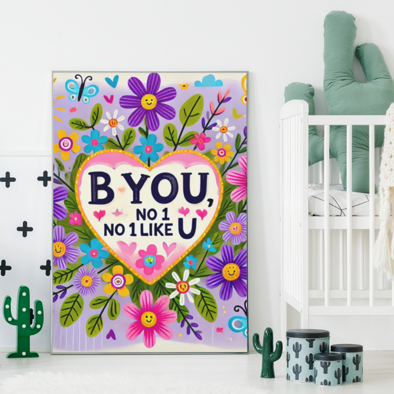 Be You: No 1 Like U Wall Art | Colette's Digital Hub