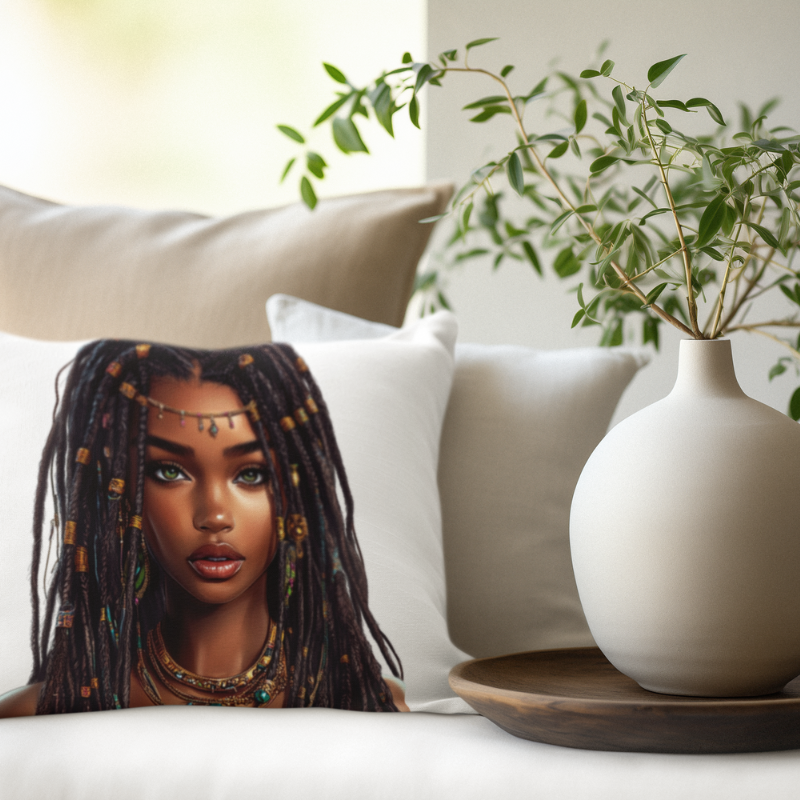 Graceful Dreads Digital Art Print | Colette's Digital Hub