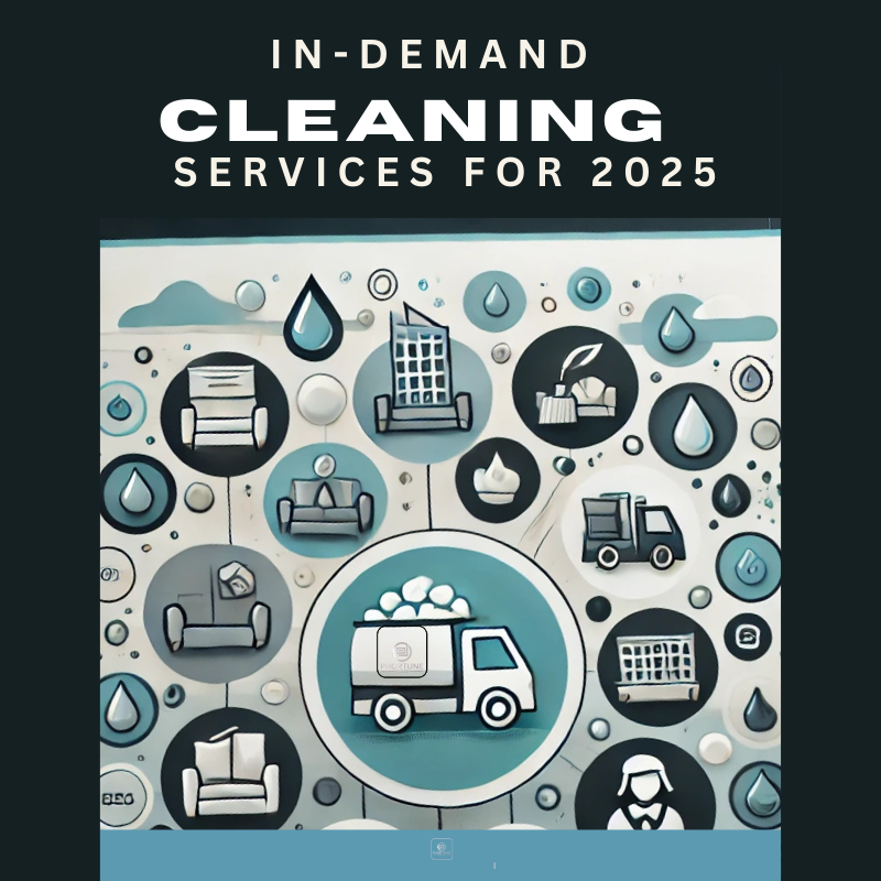 In-Demand Cleaning Services E- book for 2025 | Colette's Digital Hub