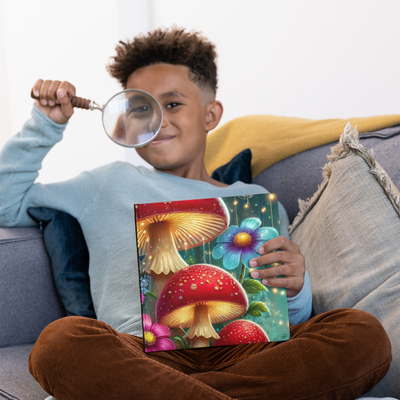 Enchanted Toadstool Haven Whimsical Wall Art | Colette's Digital Hub